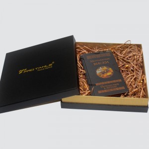 Caja de color clásica personalizada Treasures Heaven and Earth Cover Caja de regalo